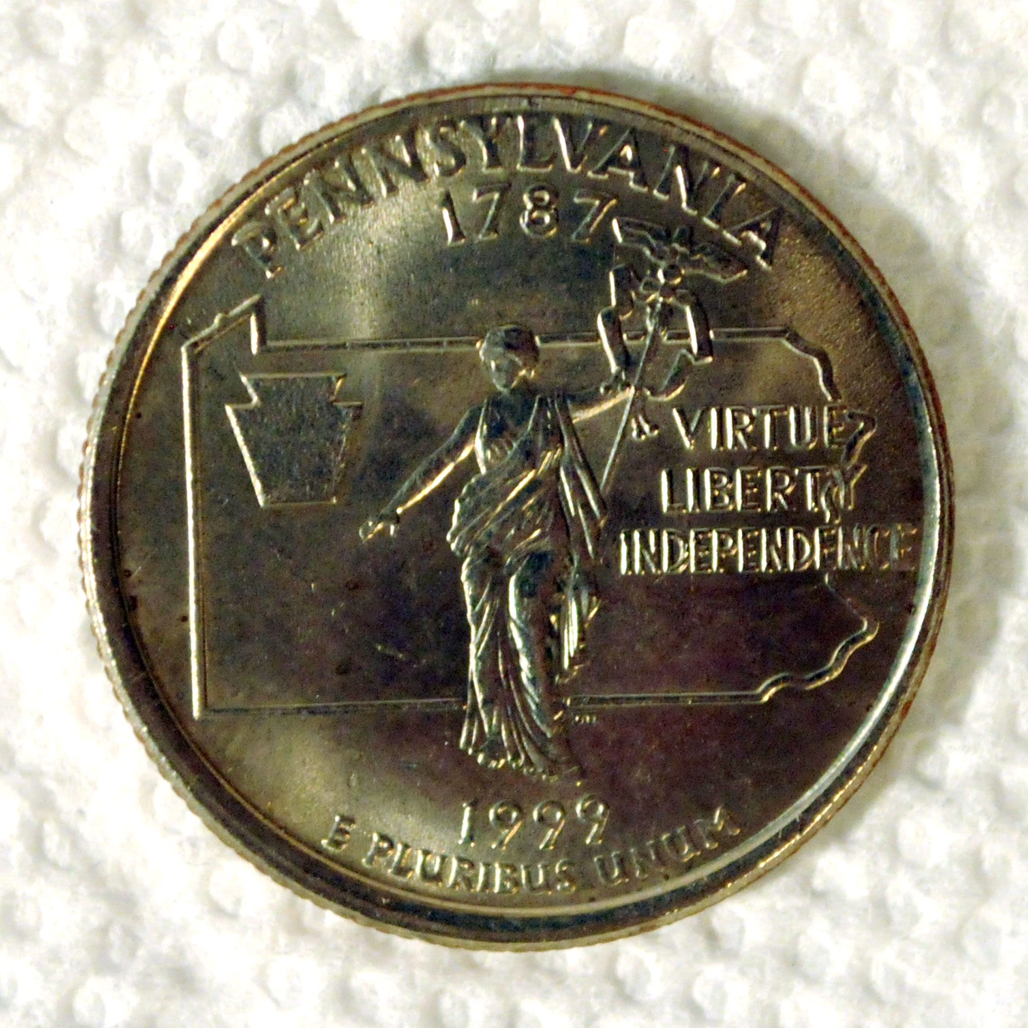 P Pennsylvania State Quarter Scoopy S Collection