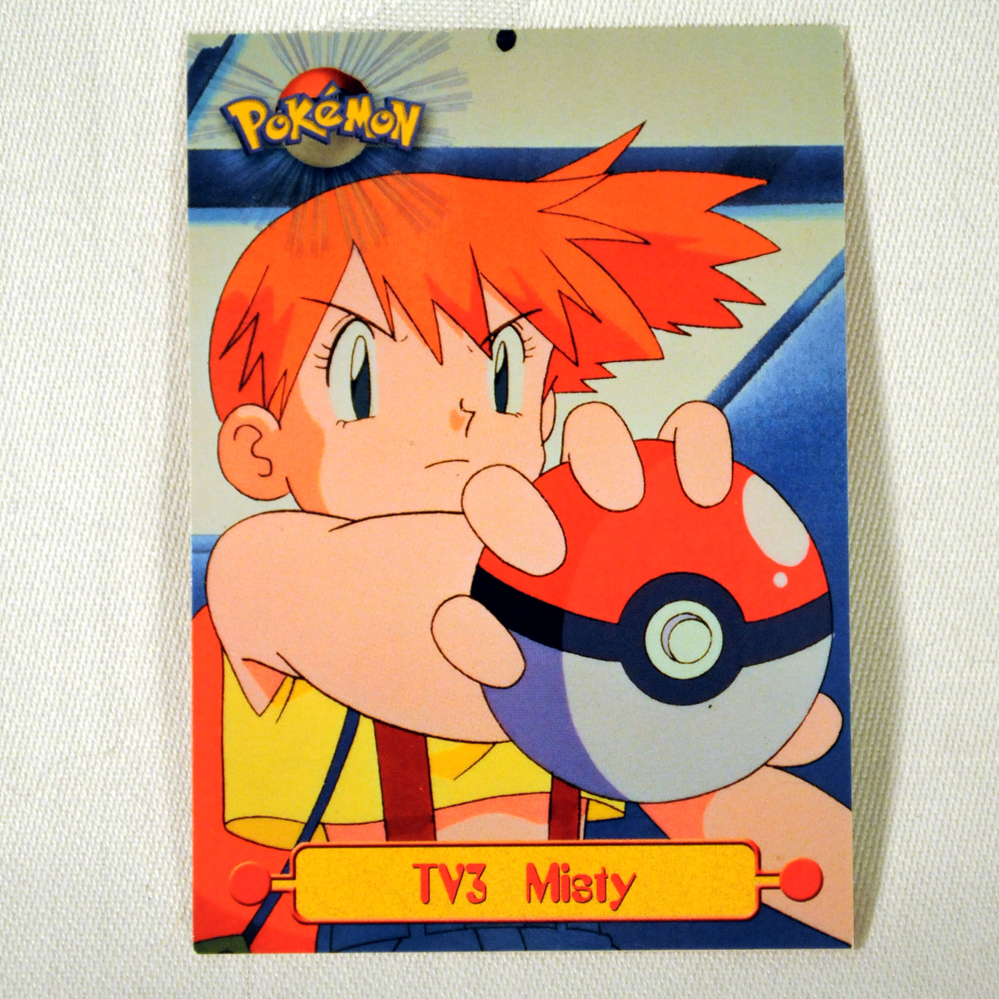 TV3 Misty 1999 Topps Pokemon TV Animation Series 1 NM Scoopy s Collection