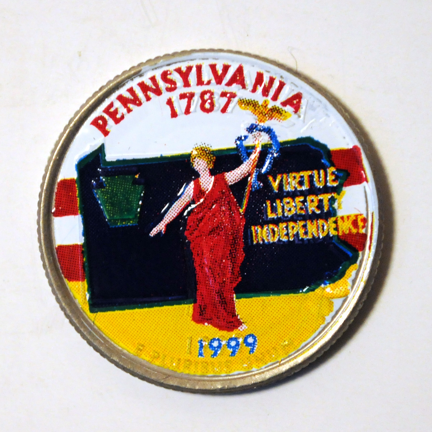 1999-d-pennsylvania-color-state-quarter-scoopy-s-collection