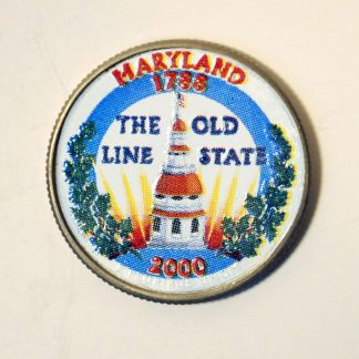 2000 Maryland Color State Quarter