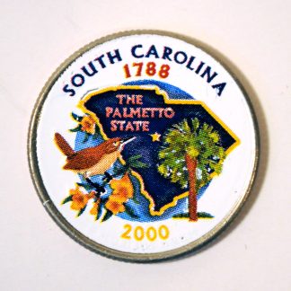 2000 South Carolina Color State Quarter