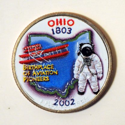 2002 Ohio Color State Quarter