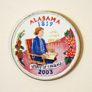 2003 Alabama Color State Quarter