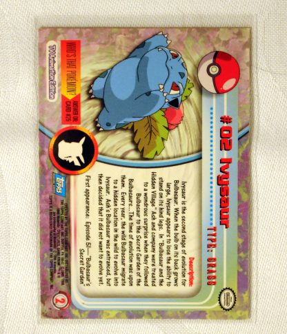 02 Ivysaur foil blue