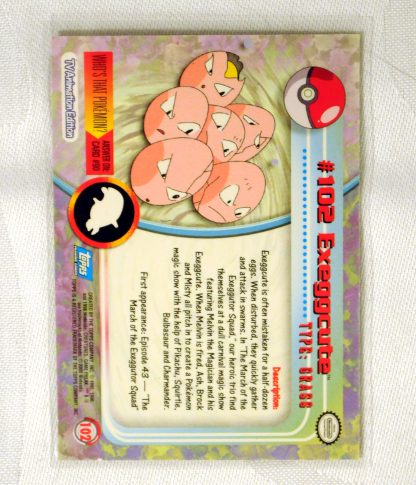 102 Exeggcute foil blue