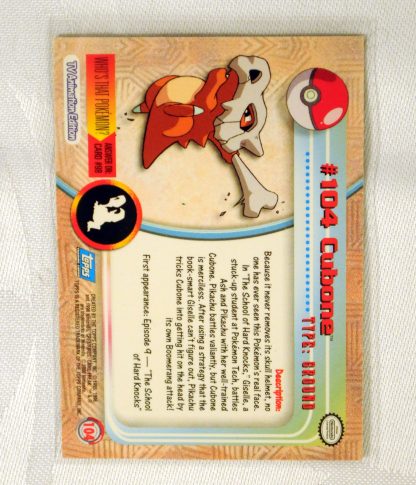 104 Cubone foil blue