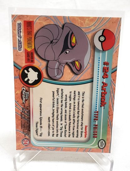 24 Arbok Chrome