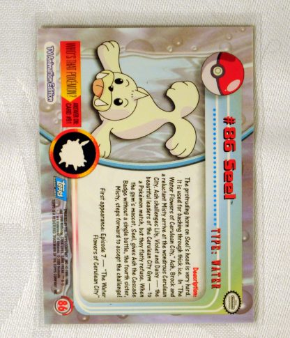 86 Seel foil blue