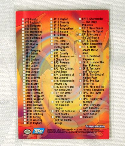 Checklist Series2 foil