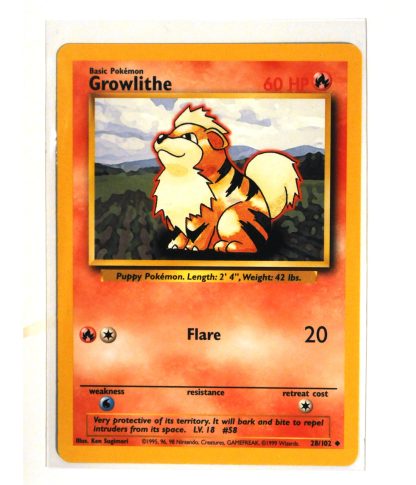 Growlithe 28-102