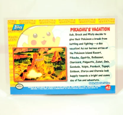 42 Pikachus Vacation Foil