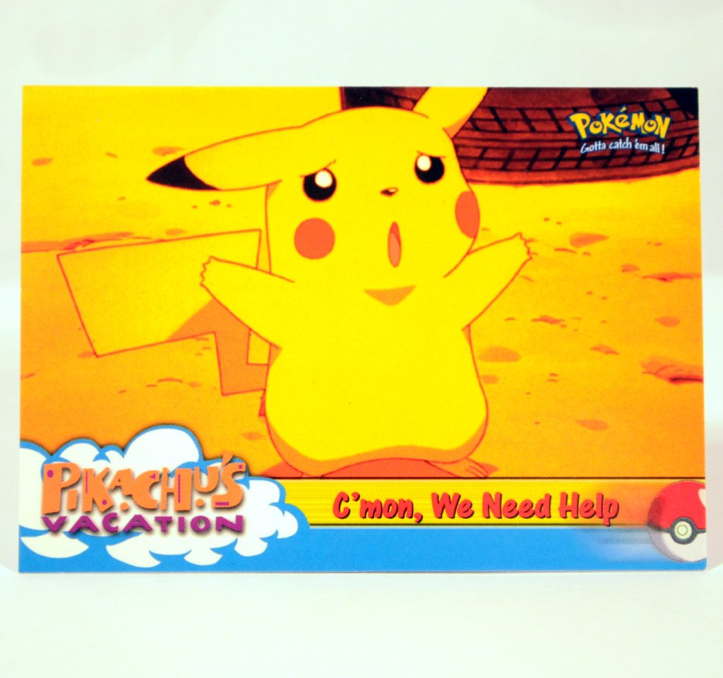 Pikachu Help 53 C'mon, We Need Help Pikachu's Vacation NM - Scoopy's Collection