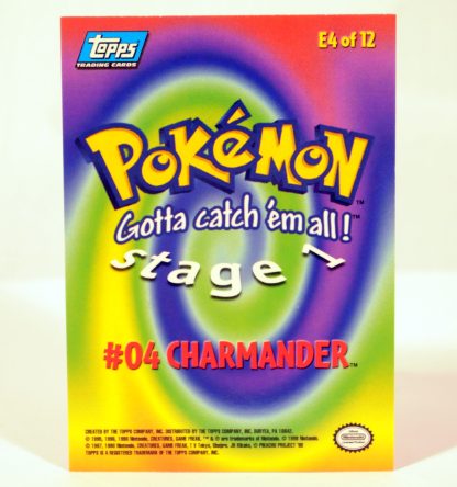 E4 Charmander Evolution Trading Card