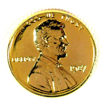 gold plated penny