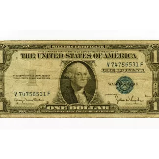 1 Silver Certificate 1935D