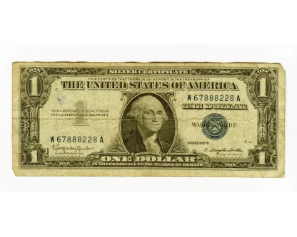 1 Silver Certificate 1957B