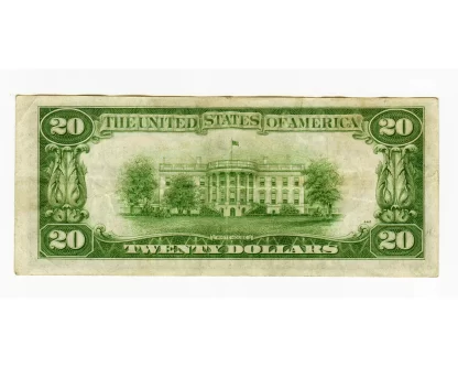 20 Dollar Green Note 1934