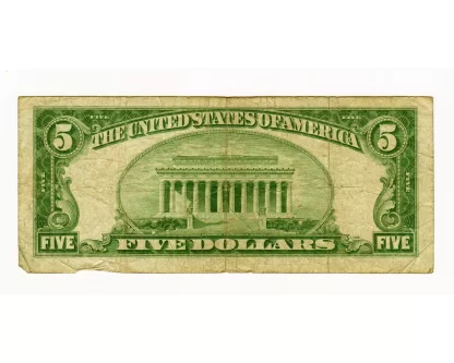 5 Dollar Green Note 1950 Star Note