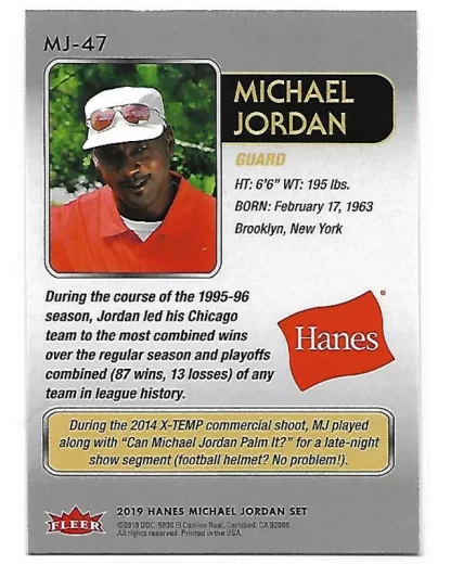 Michael Jordan MJ-47-back