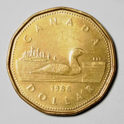 1988 Loonie reverse 1004