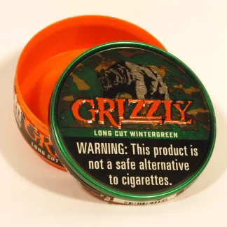 Grizzly can orange grizzly camo