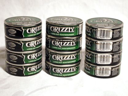 Grizzly Tin Collection can side