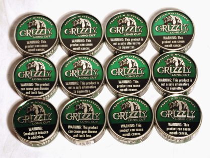 Grizzly Tin Collection top lid