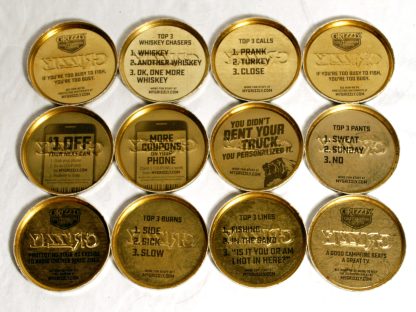 Grizzly Tin Collection inside lid