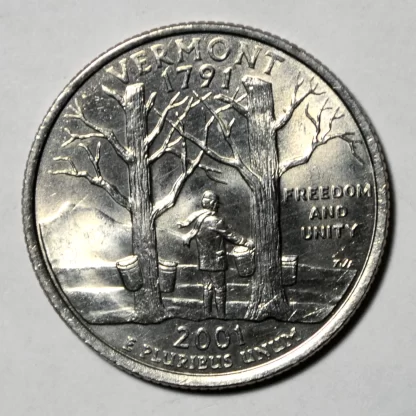 state quarter vermont