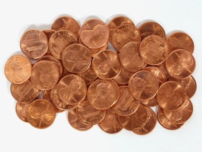 1990 Lincoln cents x50