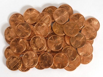 1991 Lincoln cents x50