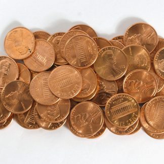 1993 Lincoln cents x50