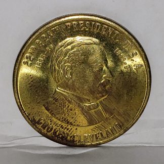 token Grover Cleveland obv