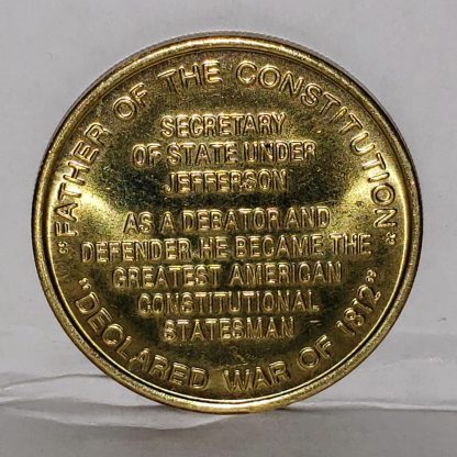 token James Madison rev