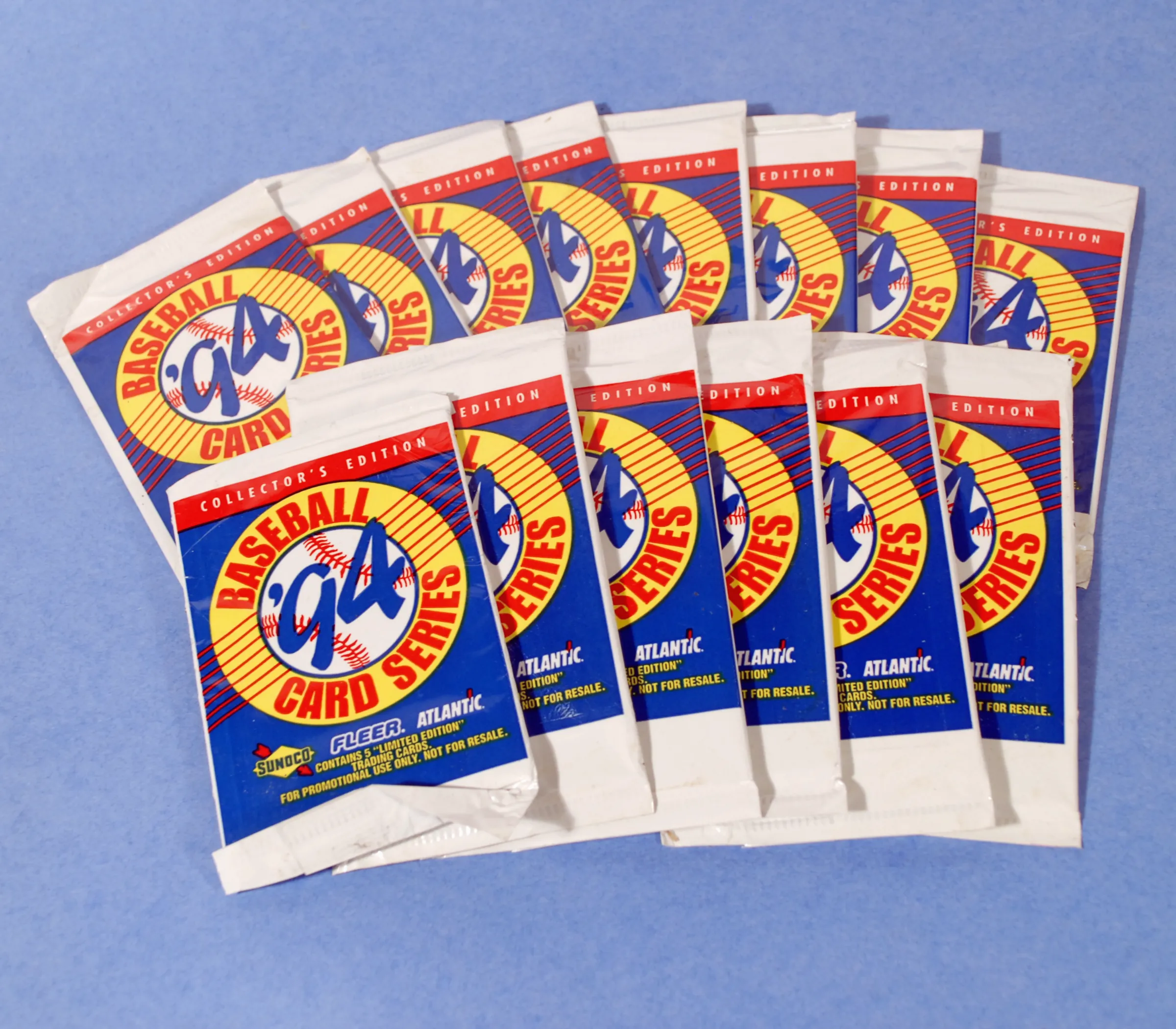 Sunoco Fleer Baseball Cards
